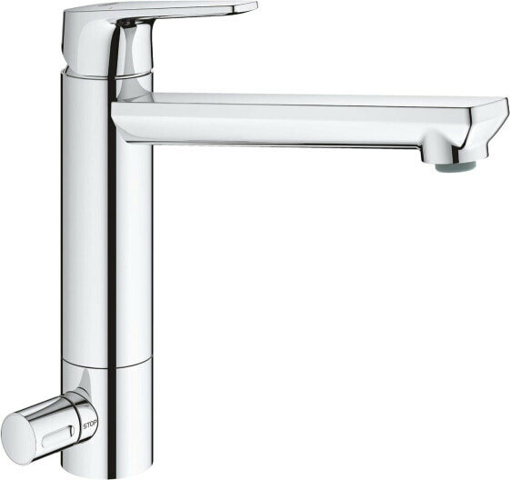 Grohe Kitchen Sink Mixer Tap Single Lever Chrome, 31367001 [Energy Class A]