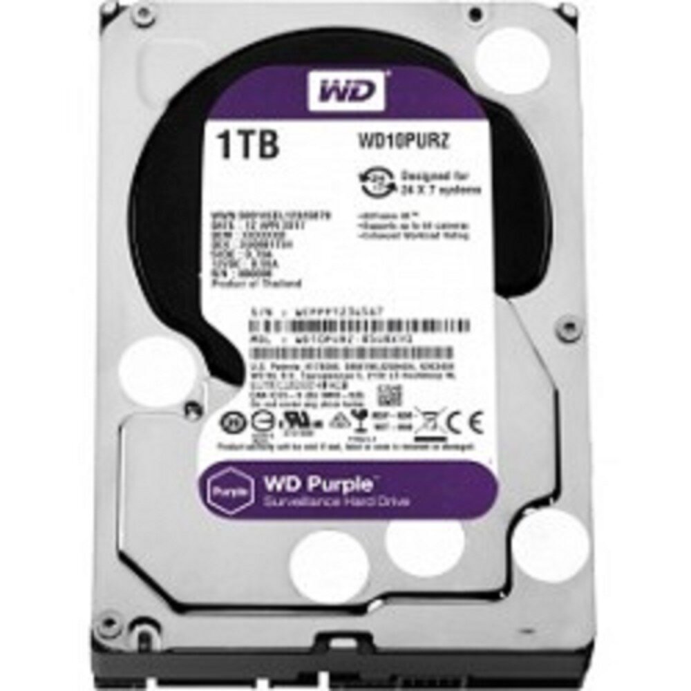 Жесткий диск Western Digital WD Purple 1 ТБ WD10PURZ