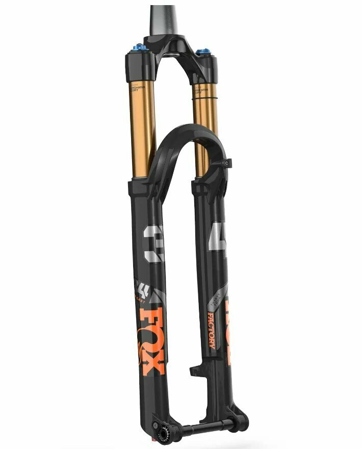 FOX 2022 34 K FLOAT SC 29in F-S 100 FIT4 Remote-Adj Psh-Lk 3Pos (10Pm CP) Shiny Blk Orange/Gloss Blk Logo Kabolt 110 BLK 1.5 T 4