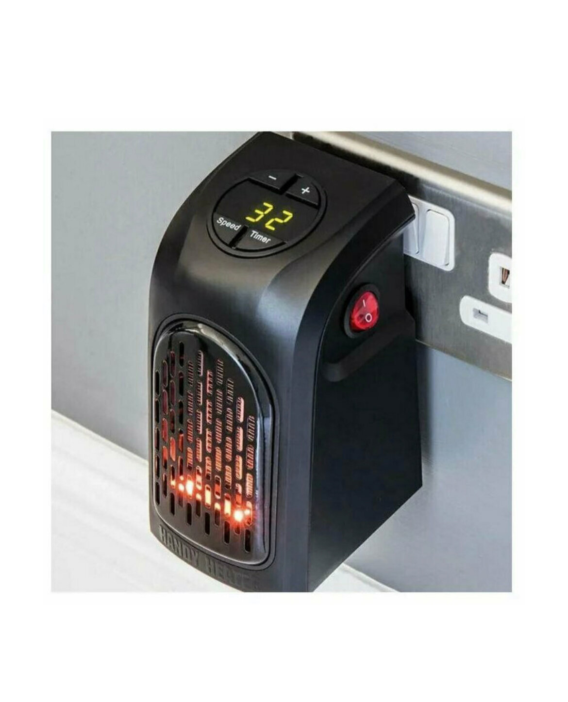 Портативный обогреватель Subor Handy Heater с пультом ДУ / Портативный мини обогреватель с пультом ДУ