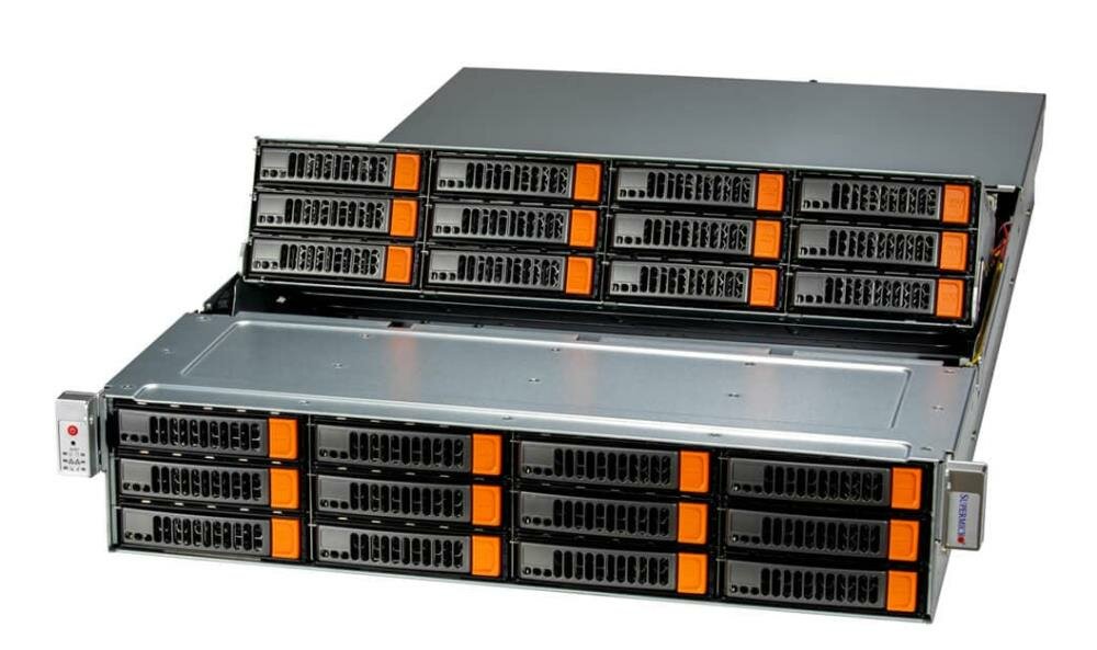 Supermicro Серверная платформа 2U SSG-620P-E1CR24L SUPERMICRO