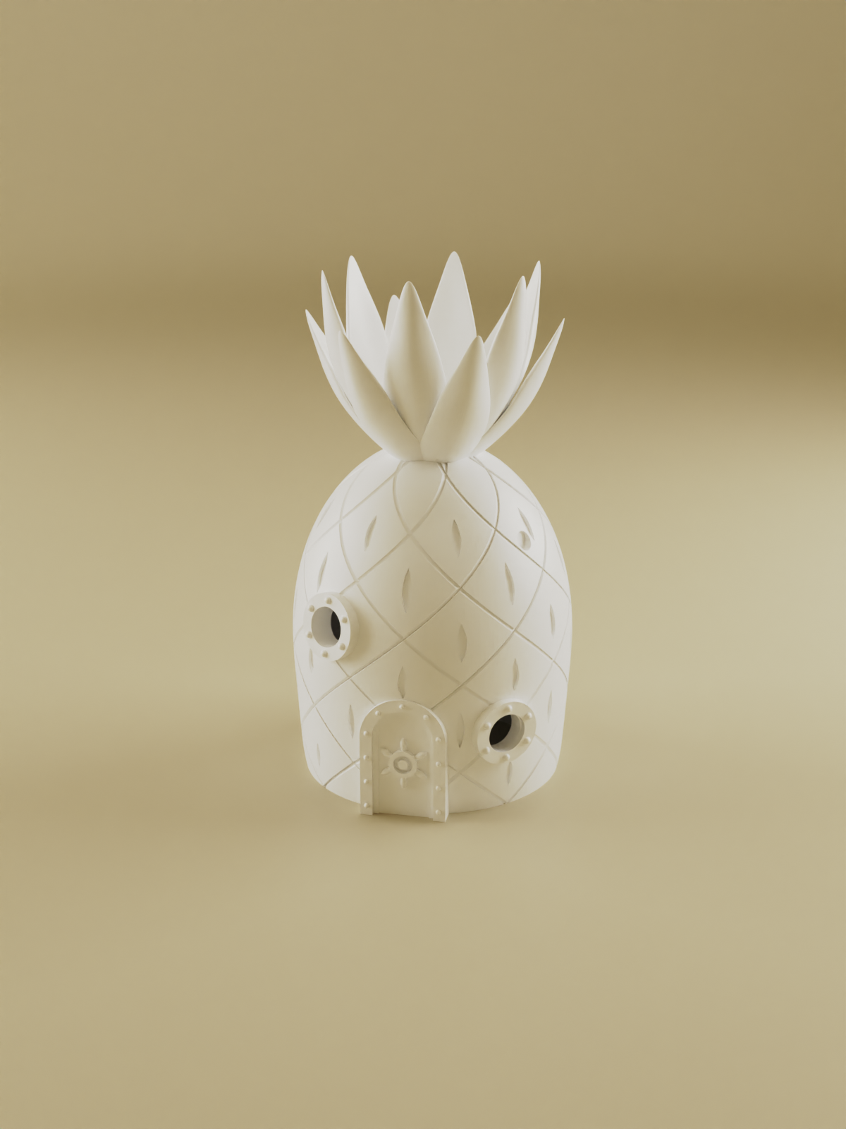 фото Фигурка для аквариума Pineapple House