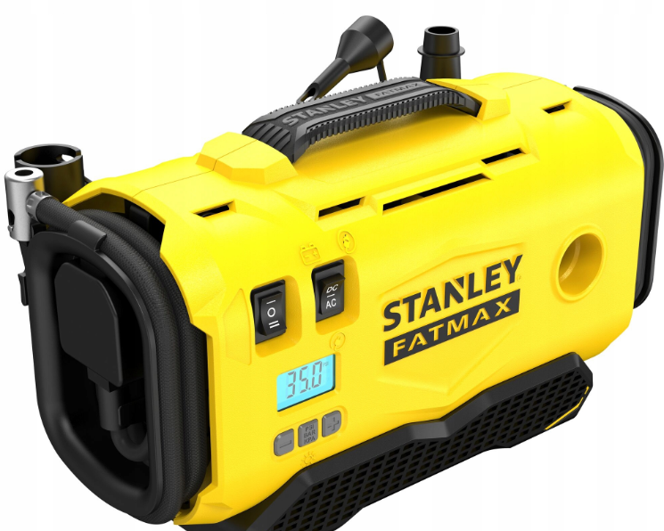 Безмасляный аккумуляторный компрессор Stanley 18В V20 SFMCE520B