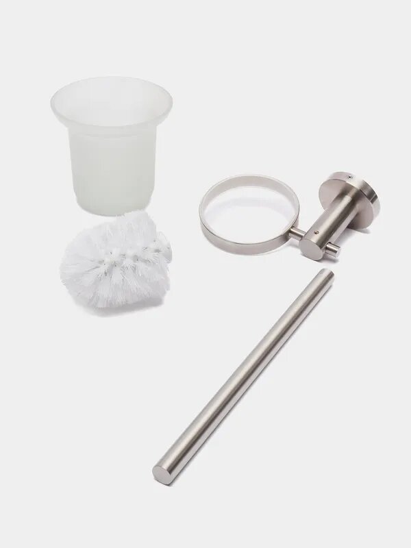 фото Ершик FRAP, сатин, из нержавеющей стали