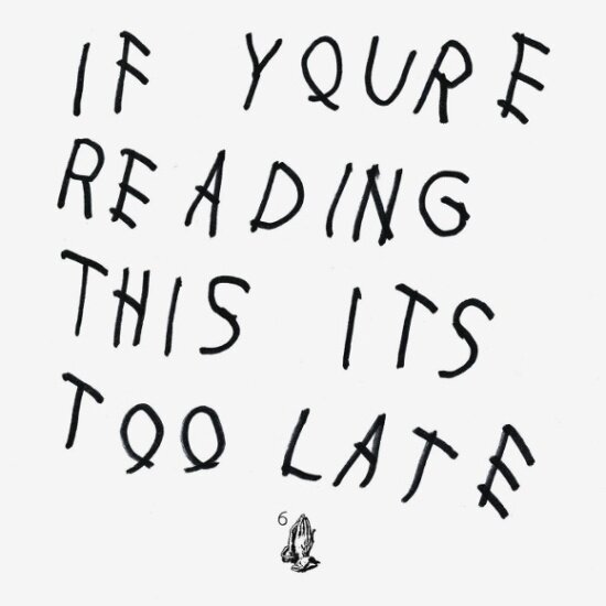 Виниловая пластинка Universal Music Drake - If You're Reading This It's Too Late (2LP)