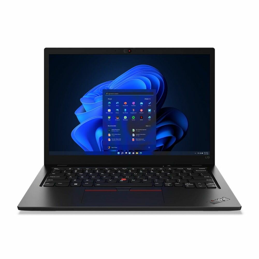 Lenovo Ноутбук Lenovo ThinkPad L13 Gen 3 AMD Ryzen 5 5675U/8Gb/SSD256Gb/13.3"/RX Vega 7/FHD/Win11Pro/black (21BAS16P00) (631708) 21BA