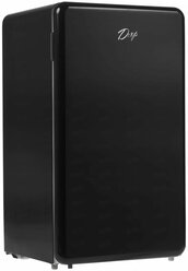 Однодверный мини холодильник компактный (гарантия целости!), черный, GoodsMart, 1 шт.