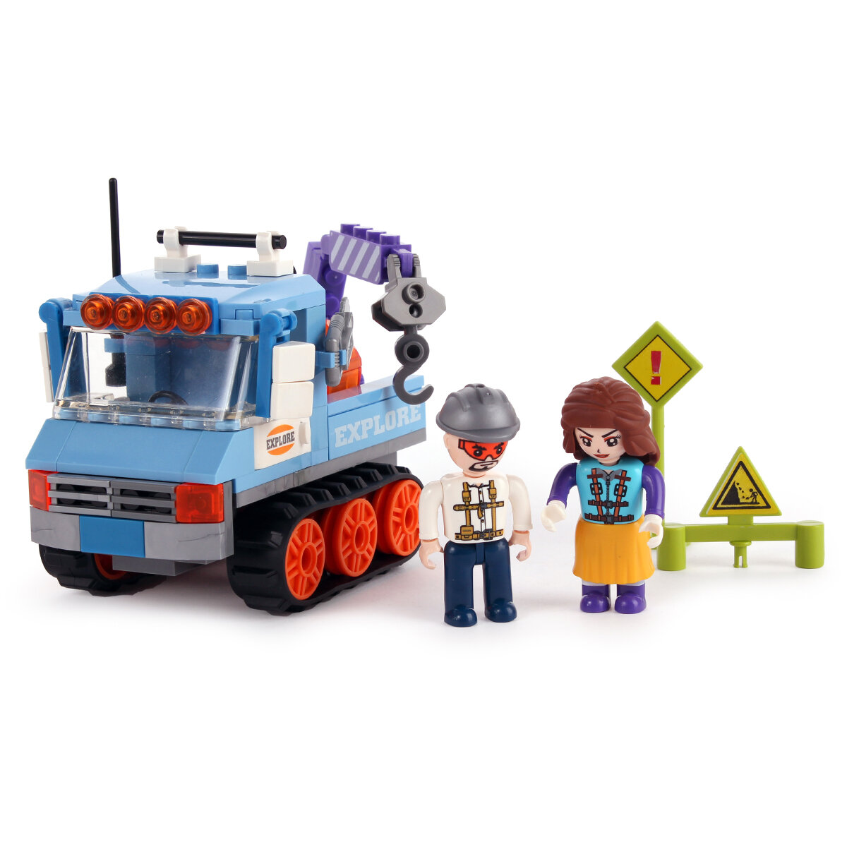 фото Конструктор блочный Аусини Арктика 129дет., кор. 29428