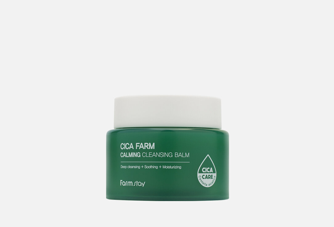 Гидрофильный бальзам Farm Stay Cica Farm Calming Cleansing Balm / объём 95 мл