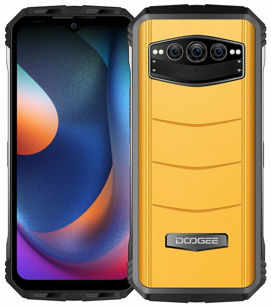 Смартфон Doogee S100 12/256GB Cyber Yellow