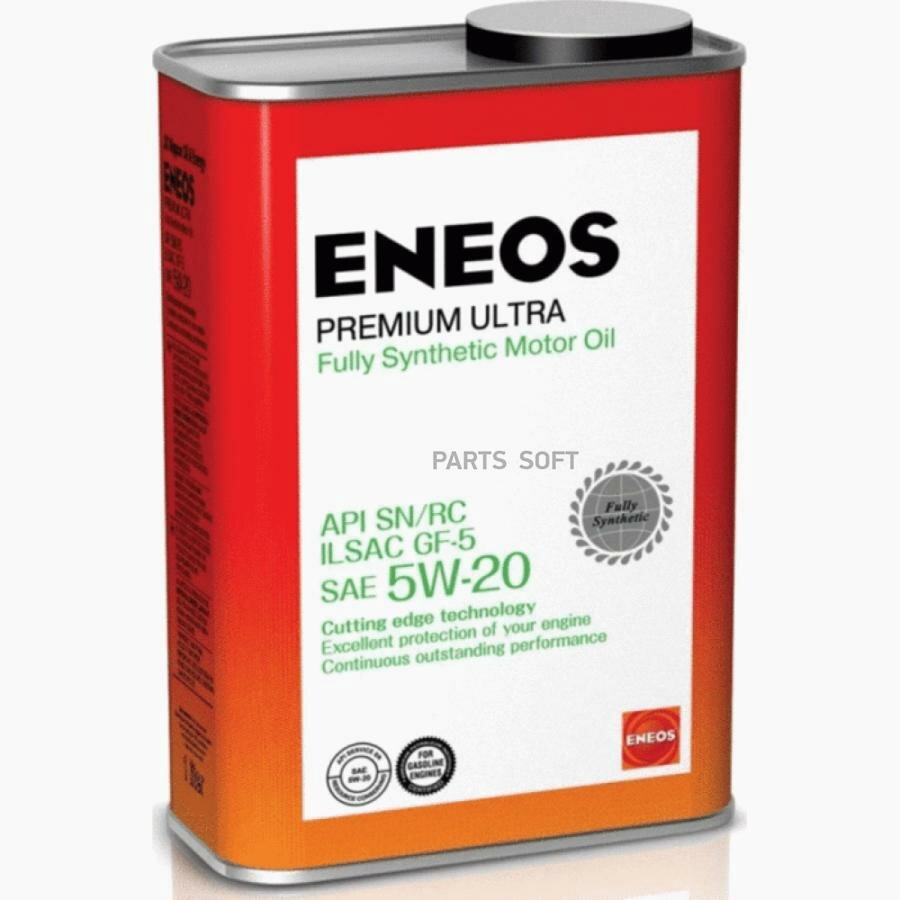 ENEOS 8801252022190 ENEOS GASOLINE SN 5W20 PREMIUM ULTRA 100 синтети