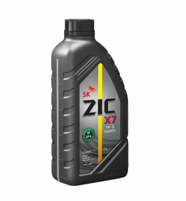 Полусинтетическое моторное масло ZIC X7 SP 5W-30