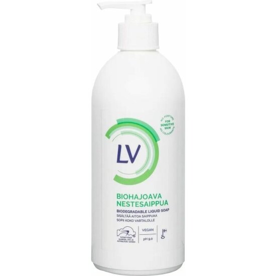 Гипоаллергенное жидкое мыло LV , 500 мл