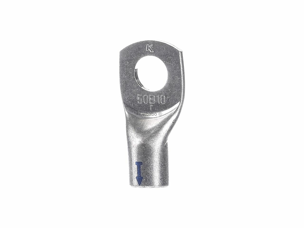 фото Кольцевой наконечник для медного проводника 50B10 – Klauke – 4012078786096