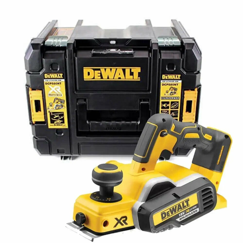 Аккумуляторный рубанок DeWALT DCP580NT