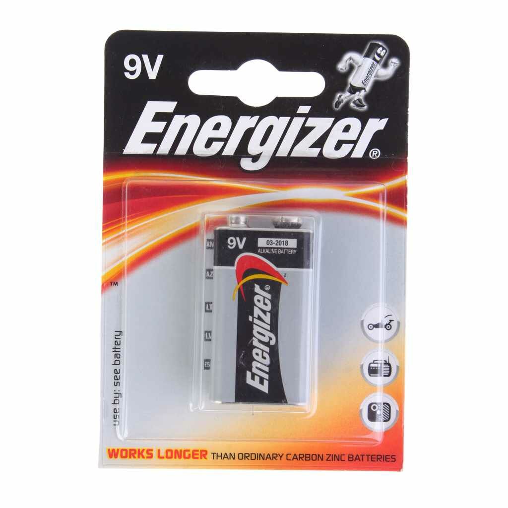 Батарейка KRONA 6LR61 9V блистер 1шт. Alkaline, 6LR6 BC1, ENERGIZER