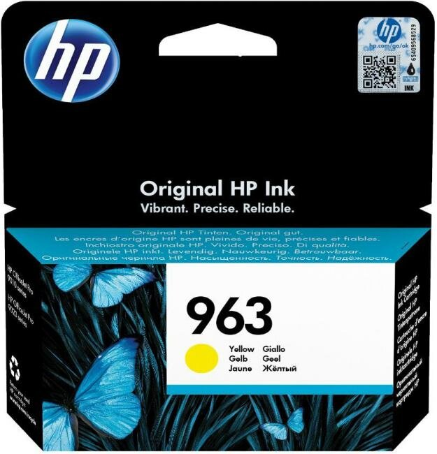 Картридж Hp 3JA25AE (№963) (желтый пигментный)