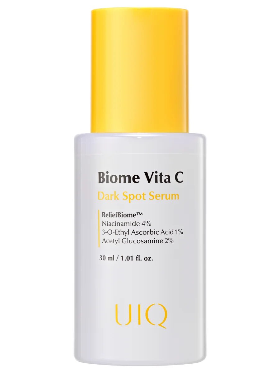 Сыворотка с витамином С против пигментных пятен UIQ Biome Vita C Dark Spot Serum 30 мл