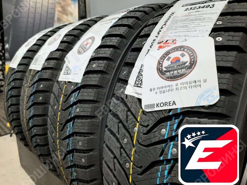 Шины Kumho Wintercraft SUV Ice WS31 215/60 R17 96H зимние шипованные