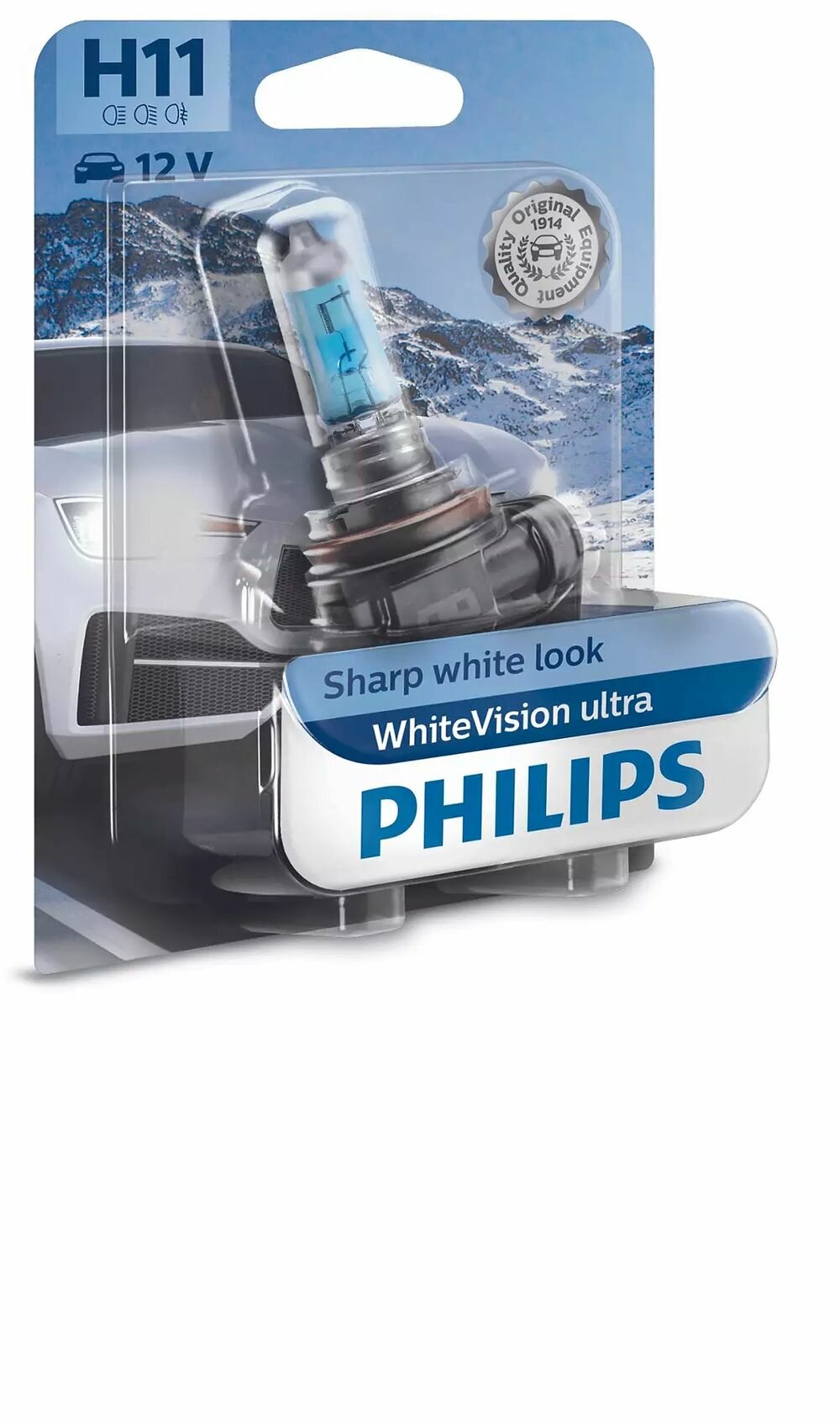 Лампа галогенная автомобильная Philips VISION H11 55Вт