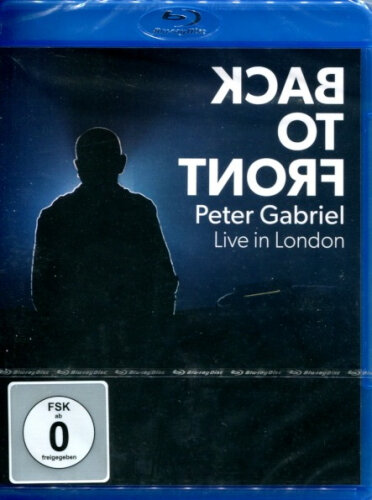 Диск Blu-Ray EU Peter Gabriel - Back To Front (Live In London)