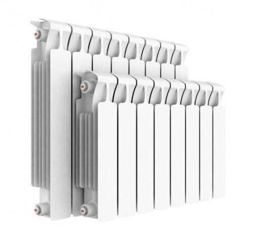 Радиатор биметаллический RIFAR Monolit 500 х 5 секций подключение нижнее (левое)(RM50005НЛ50)