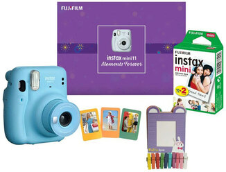 Фотоаппарат моментальной печати Fujifilm Instax MINI 11 Moments Forever Kit, голубое небо