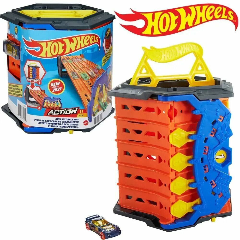 Набор игровой Hot Wheels Экшн Портативный автотрек GYX11