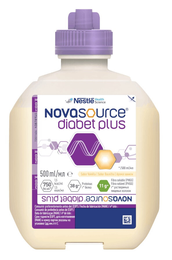 Novasource (Nestle) Diabet Plus готовое к употреблению 500 мл