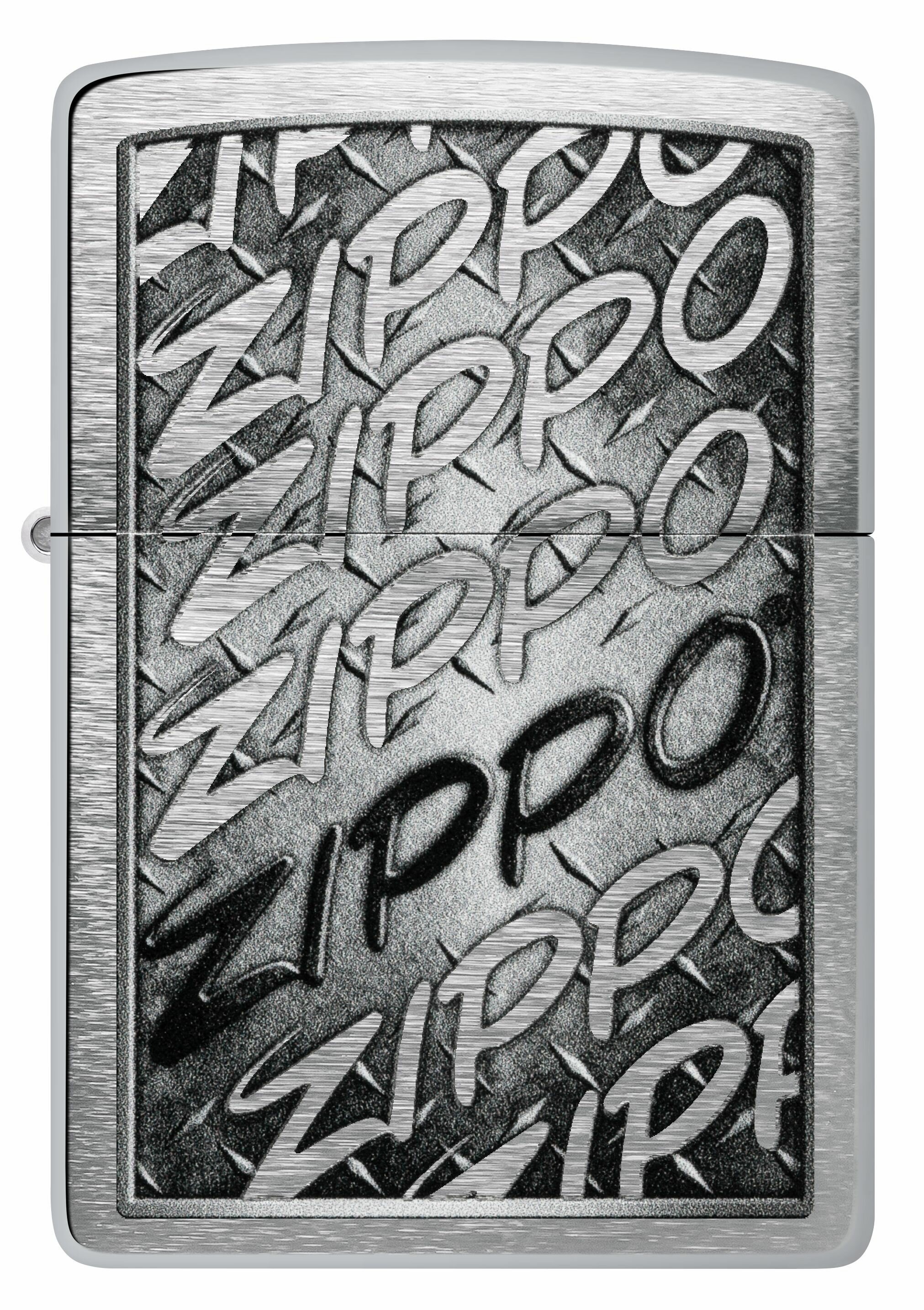 Зажигалка бензиновая ZIPPO 48784 + Бензин для зажигалки топливо 125 мл - фотография № 4