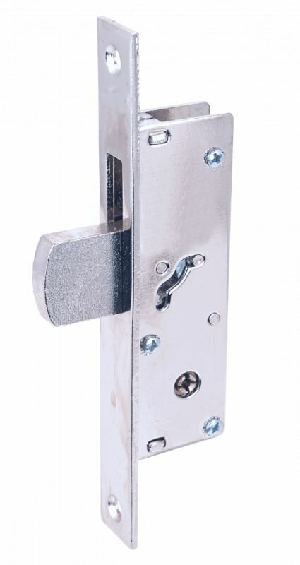 фото Замок врезной с выпадающим прямым ригелем Ferre-Vettore 71 кретовой ключ (5 ключей) подходит под APECS 71-K-CR