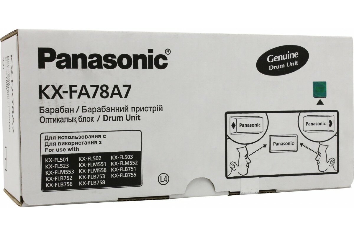 Драм-юнит Panasonic KX-FA78A(7) черный для KX-FL501/502/503