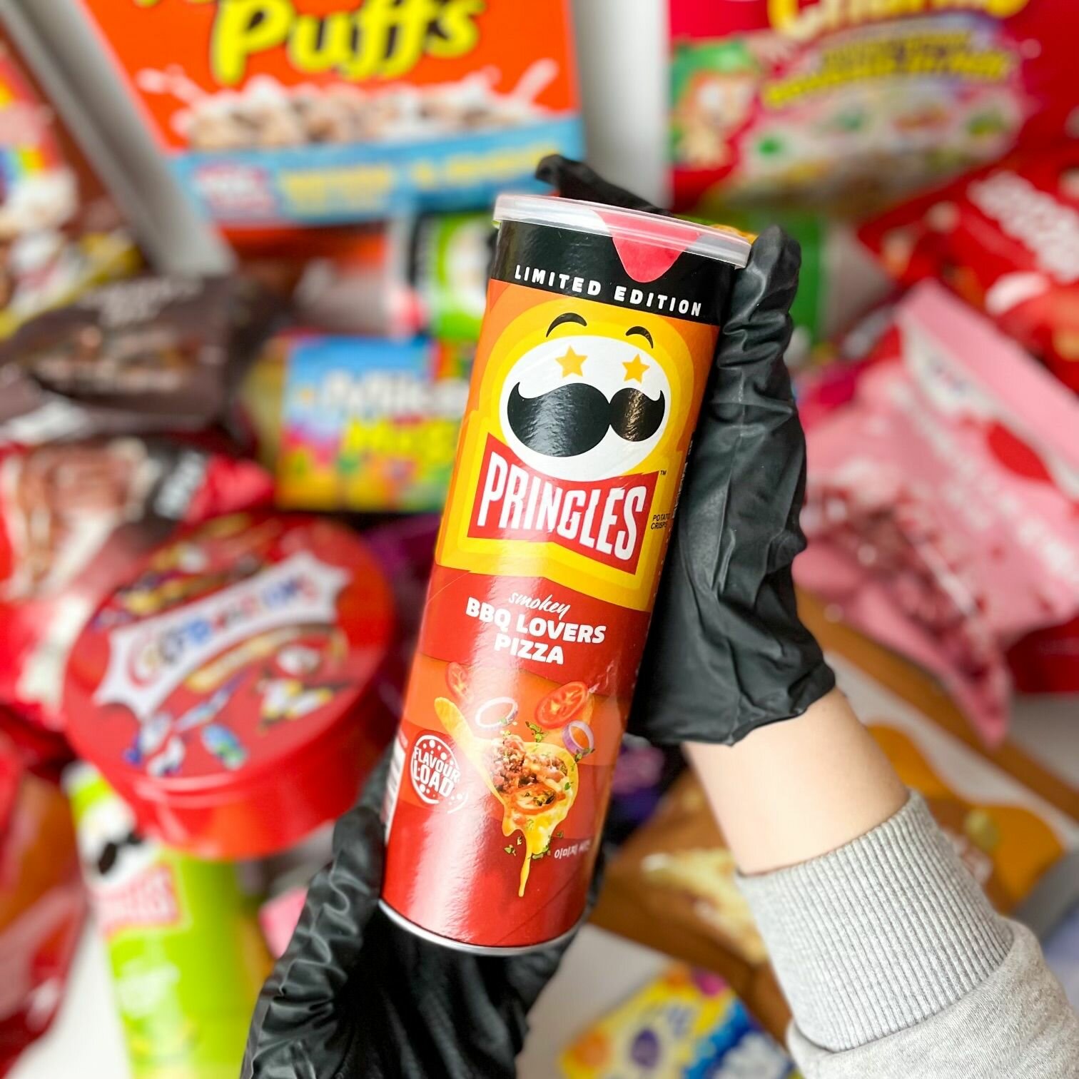 Pringles Пицца для любителей Барбекю 110 гр.