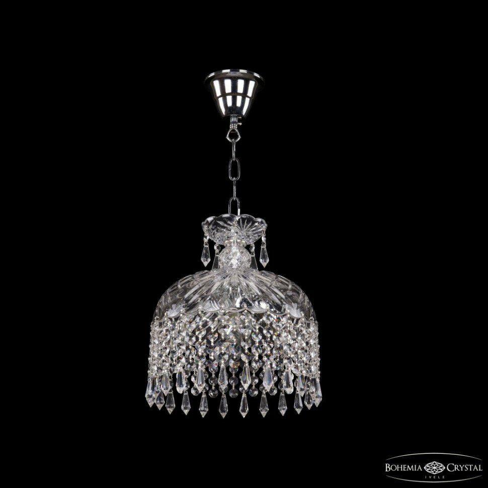 Подвесной светильник Bohemia Ivele Crystal 14781/25 Ni Drops - фото №1