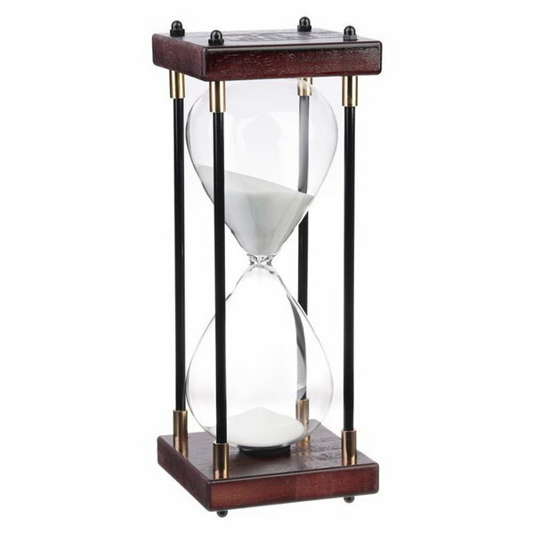 Песочные часы "Бесконечность", на 30 минут, 25 x 9.5 см, песок белый