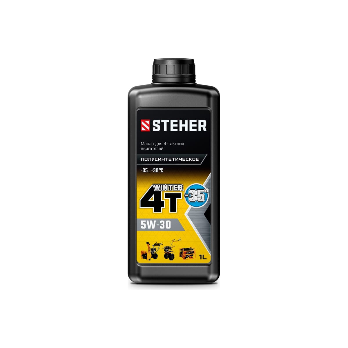 STEHER 4Т-5W30 1 л зимнее полусинтетическое масло для 4-тактных двигателей (76012-1)