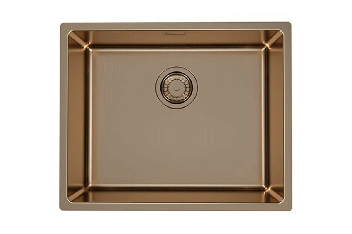 Кухонная мойка Alveus Kombino 50 Monarch Copper SAT 542X442X195 U в комплекте с выпуском, без сифона (1120381)