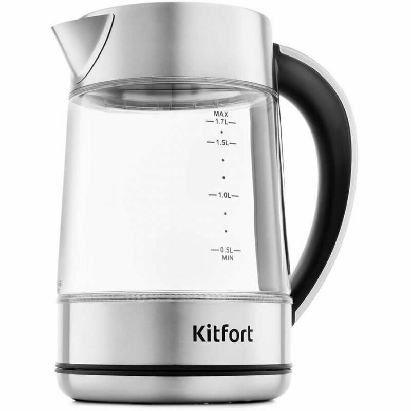 Чайник Kitfort KT-690 прозрачный