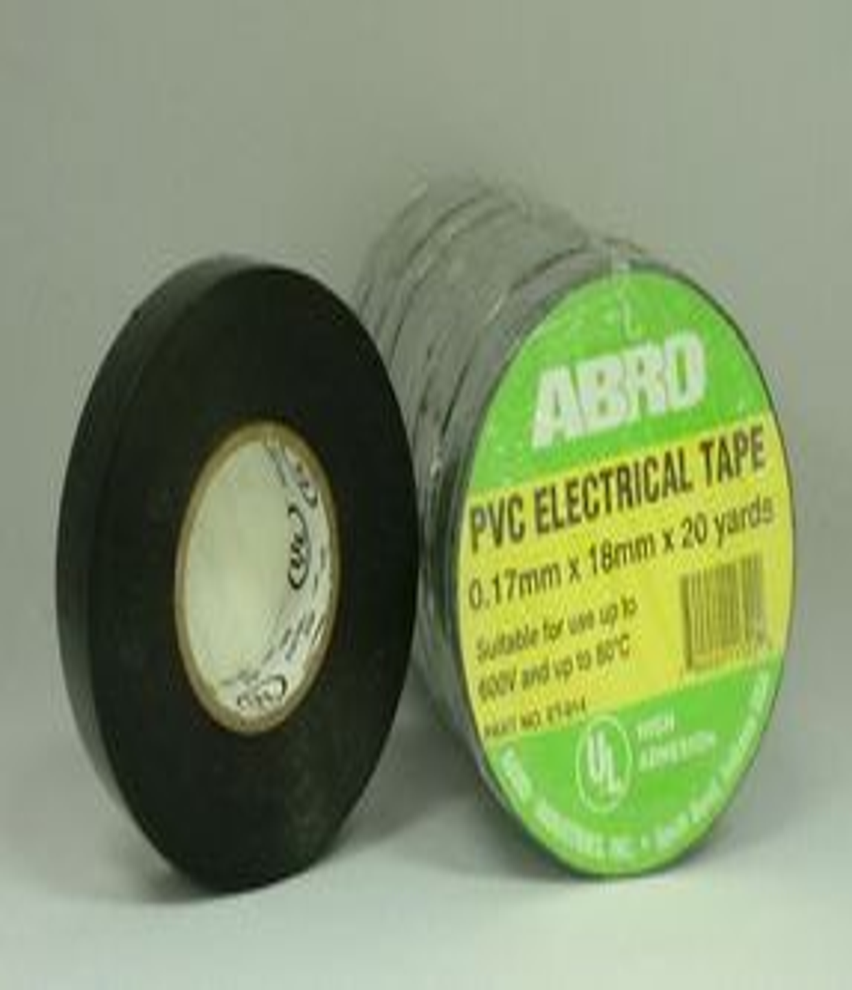 фото Изолента ПВХ 18мм х 18,3м черная термостойкая 80*С (250)