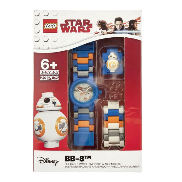 Конструктор LEGO Star Wars 8020929 Наручные часы Star Wars BB-8 с минифигуркой