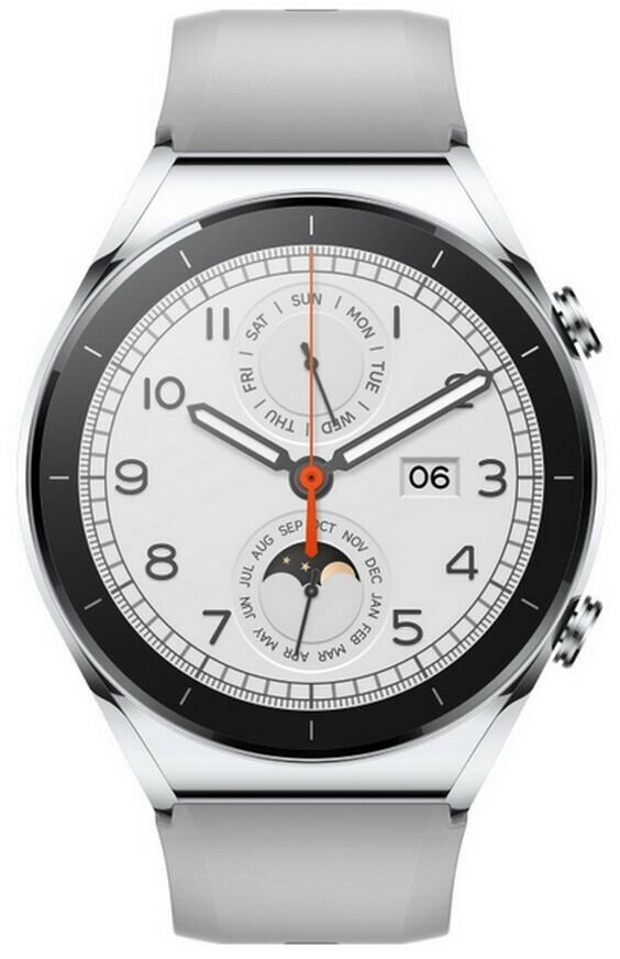 Умные часы Xiaomi Watch S1 GL 1.43 серебристый (bhr5560gl)