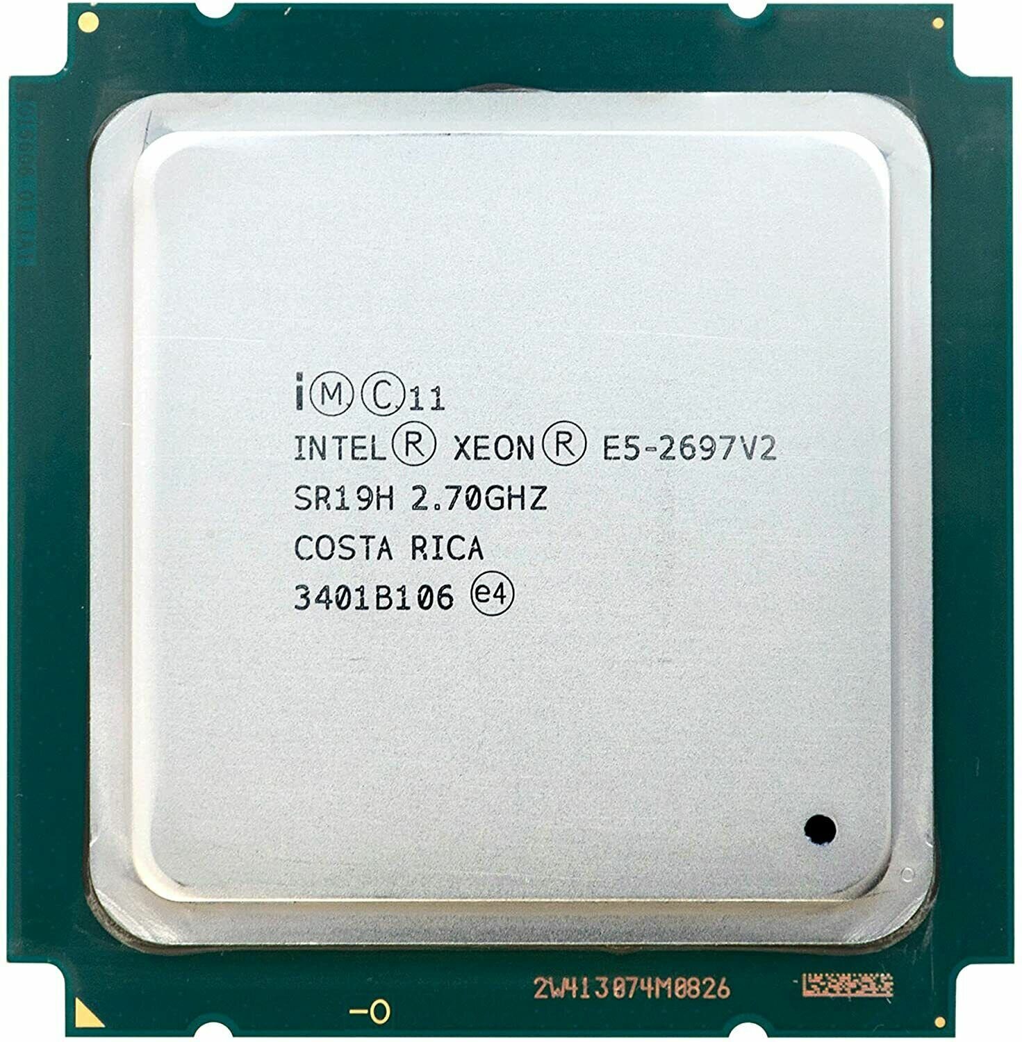 Процессор Intel Xeon E5-2697 V2 3500Mhz (8000/L3-30Mb) 12xCore 130Wt LGA2011 SR19H