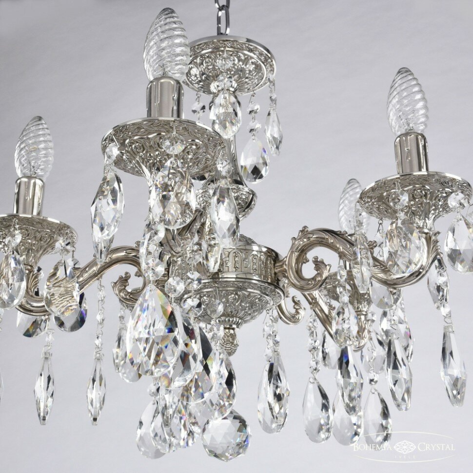 Подвесной светильник Bohemia Ivele Crystal Florence 71102/5/125 A Ni - фото №2