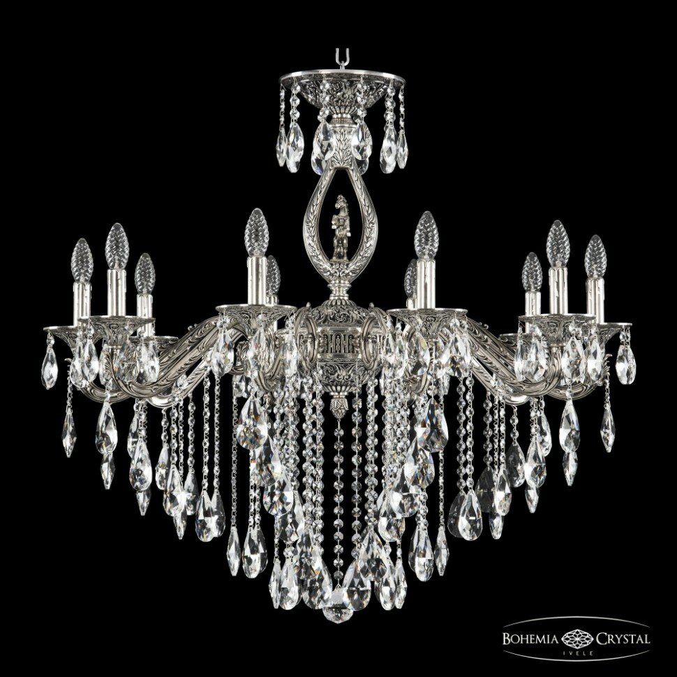 Люстра подвесная Bohemia Ivele Crystal 71402/10/300 B NB FH1M - фото №1
