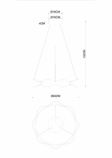 Подвесная люстра Arte Lamp GRACE A1868SP-1PB - фото №2