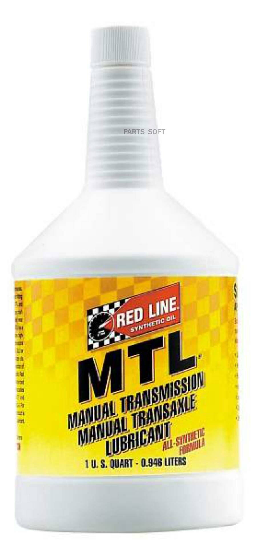 RED LINE 50204 REDLINE OIL 50204 MTL 70W80 GL-4 трансмиссионное М