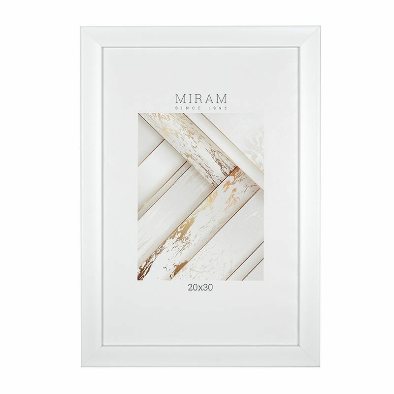 фото Фоторамка Мирам 20х30 см, 650061-8, белое дерево