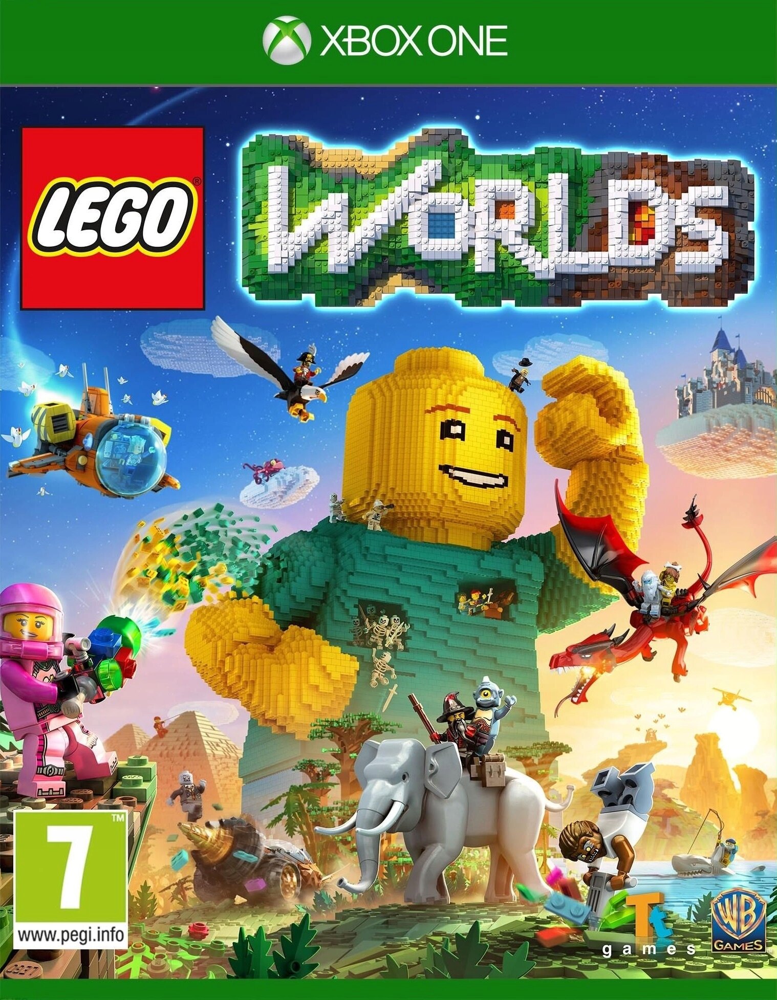 Игра LEGO Worlds для Xbox One/Series X|S Русская озвучка электронный ключ Аргентина
