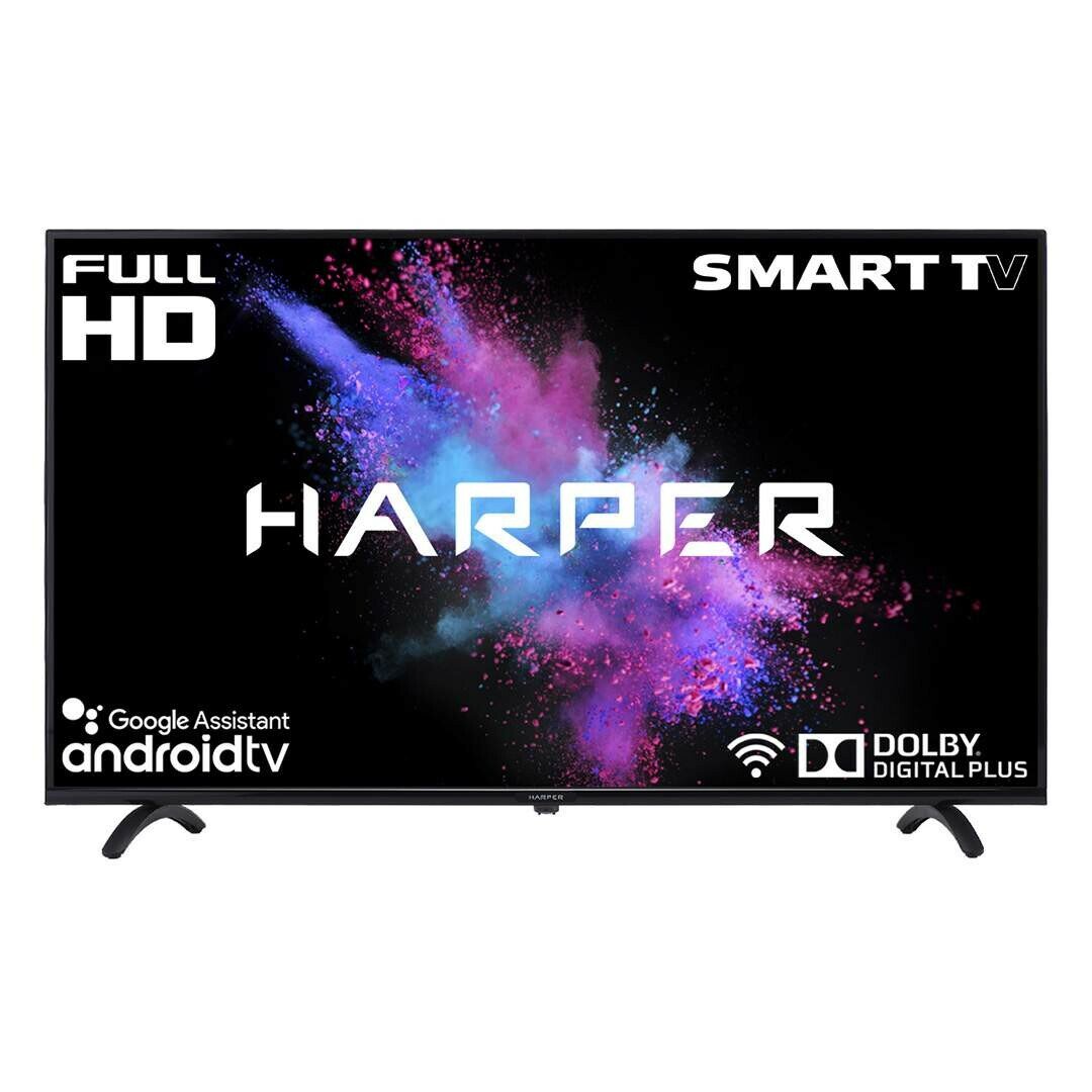 Телевизор HARPER 40F721TS SMART (Android TV) черный