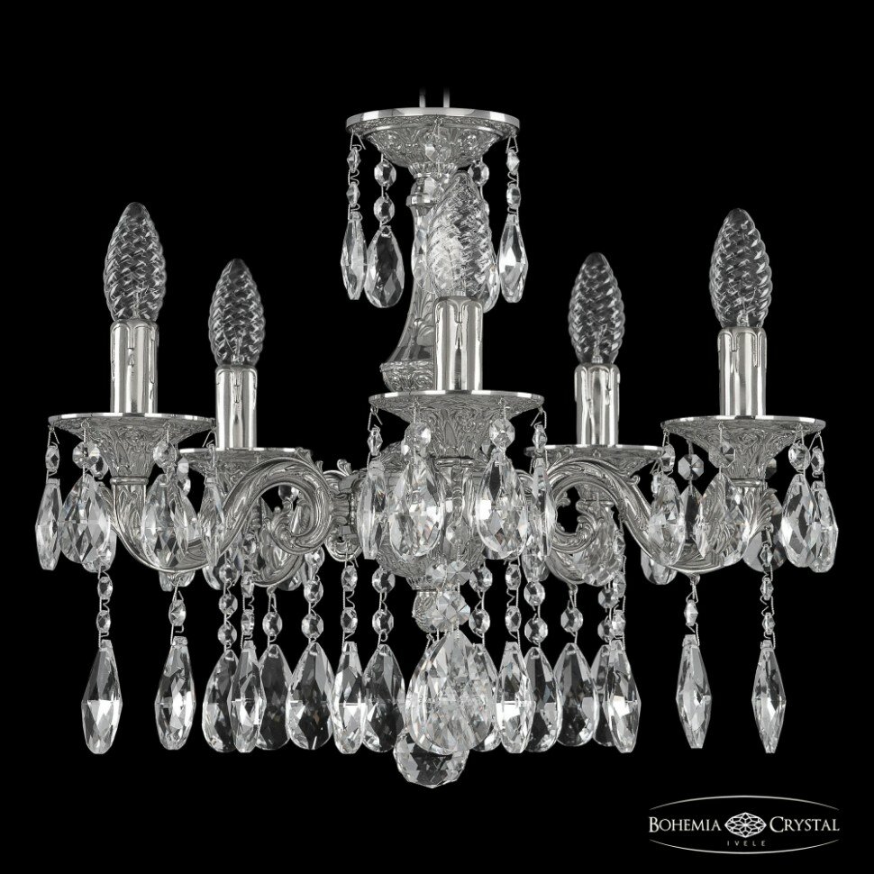 Подвесной светильник Bohemia Ivele Crystal Florence 71101/3/125 B G - фото №2